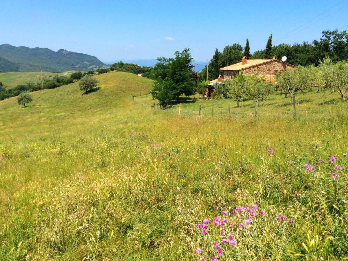 Charming Farmhouse On Protected Area In Pomarance, Tuscany 빌라 외부 사진